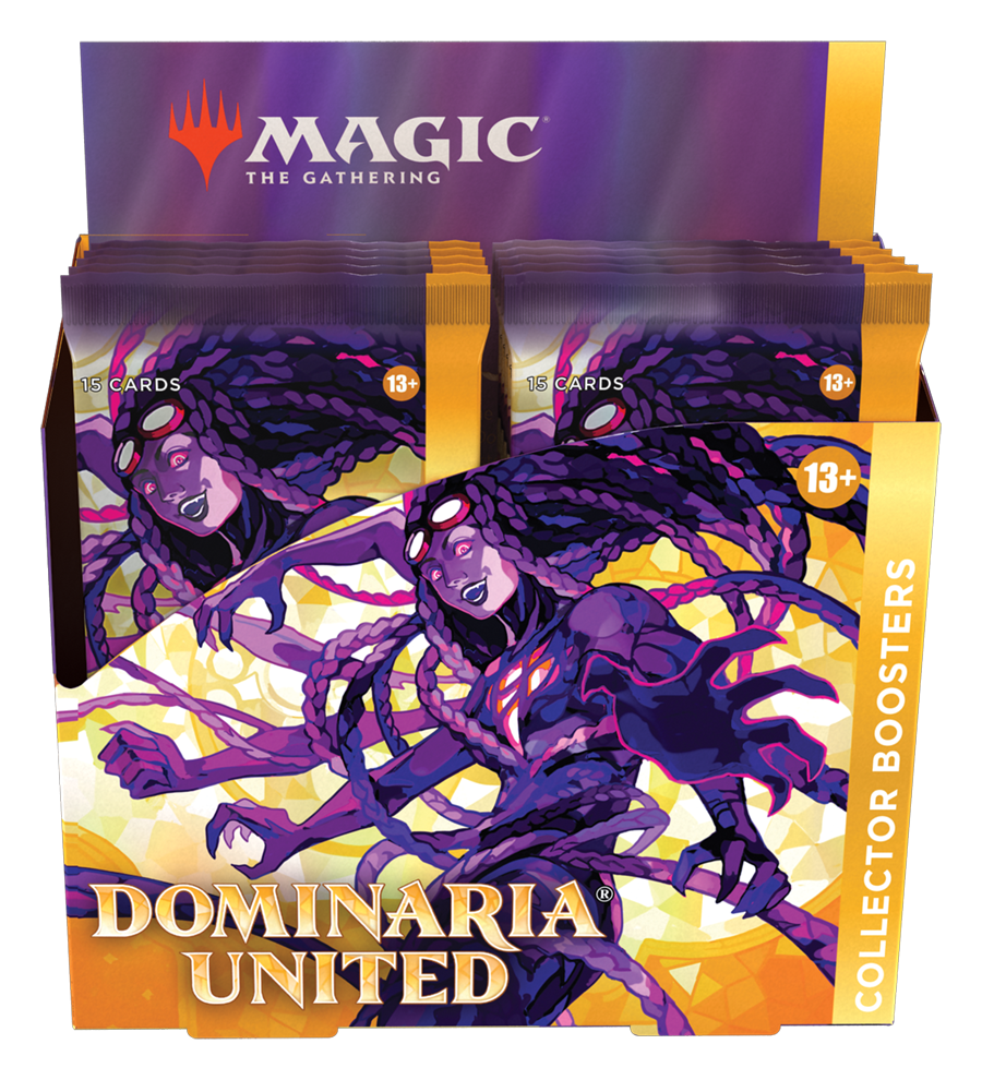 Dominaria United 콜렉터 부스터 디스플레이