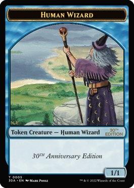 30th Anniversary Edition Wizard token