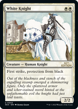 Modern Frame White Knight