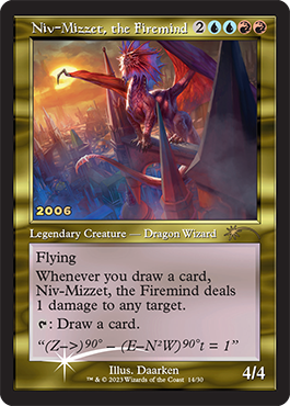 Niv-Mizzet, the Firemind (English)