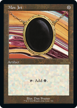 Retro Frame Mox Jet