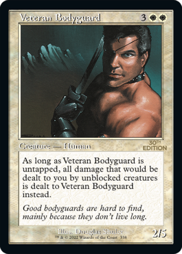 Retro Frame Veteran Bodyguard