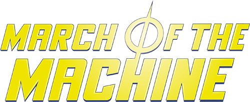 Marsch des Maschinen -Set -Logos