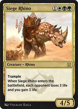 Осадный Носорог