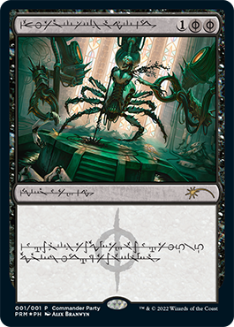 Dominaria United Commander Party Phyrexian Dismember promo