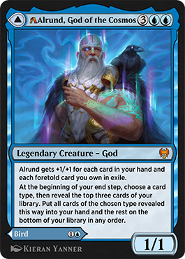 Alrund, God of the Cosmos rebalanced Alchemy card