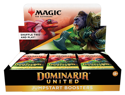 Dominaria United 점프스타트 부스터 디스플레이