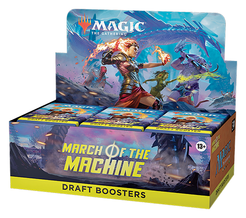 March of the Machine Draft Booster Display