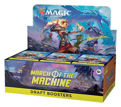 Magic The Gathering March of the Machine Commander Deck - Cavalry Charge  (100-Card Deck, 10 Planechase cards, Collector Booster Sample Pack +