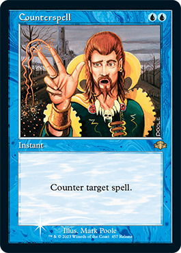 Dominaria Remastered 출시 프로모 Counterspell