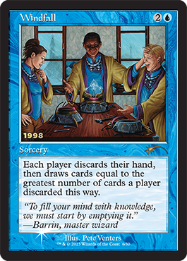 Magic 30th Anniversary promo Windfall