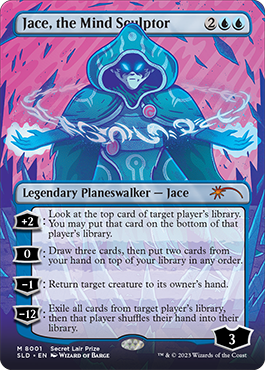 Card promocional Jace, o Escultor de Mentes não-metalizado
