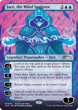 Copia promocional no foil de la carta Jace, the Mind Sculptor