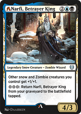 Narfi, Betrayer King rebalanced Alchemy card