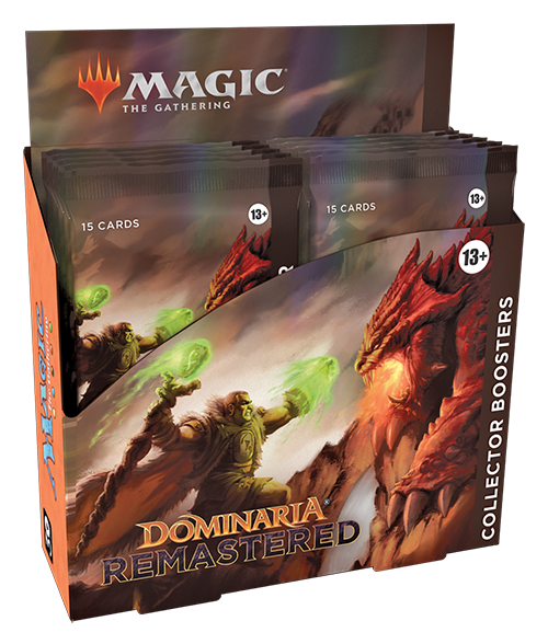 Confezione di Collector Booster di Dominaria Remastered