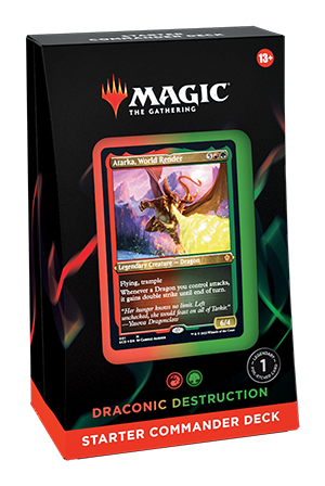 Starter Commander Deck Draconic Destruction (Red-Green)