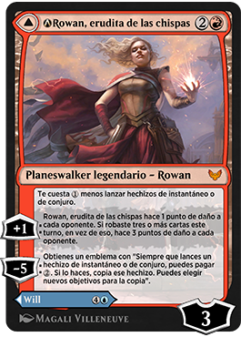 Rowan, erudita de las chispas