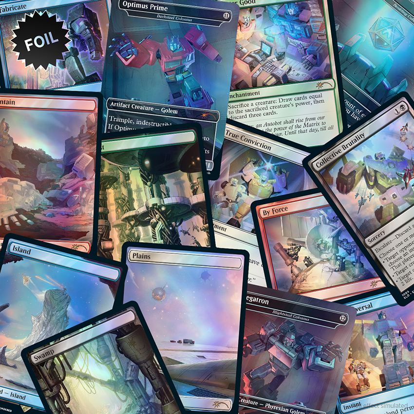 Secret Lair Transformers: Foil Bundle