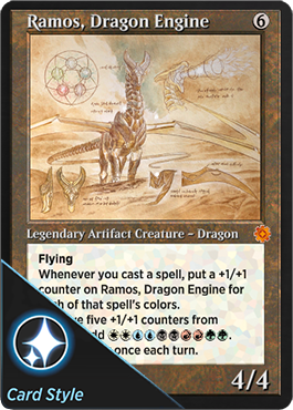 Ramos, Dragon Engine schematic card style