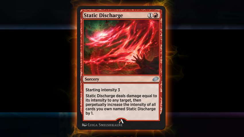 Static Discharge MTG Arena card