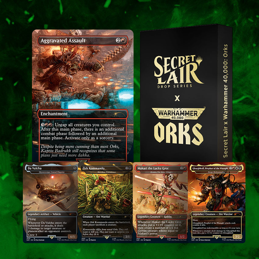 Secret Lair X Warhammer 40,000: Orks product image