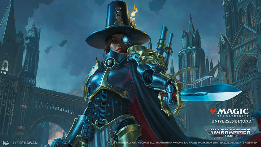 Warhammer 40,000 Commander decks artwork 1