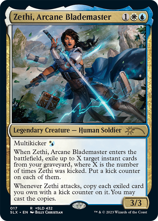 Zethi, Espadachim-mestra Arcana
