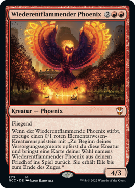 Wiederentflammender Phoenix