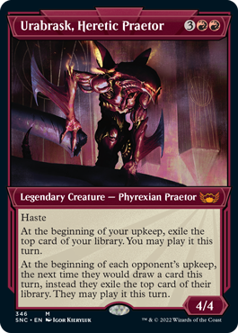 Urabrask, Heretic Praetor art deco treatment