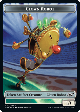 Clown Robot A token