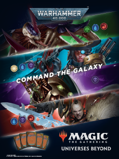 Universes Beyond: Warhammer 40,000 set poster