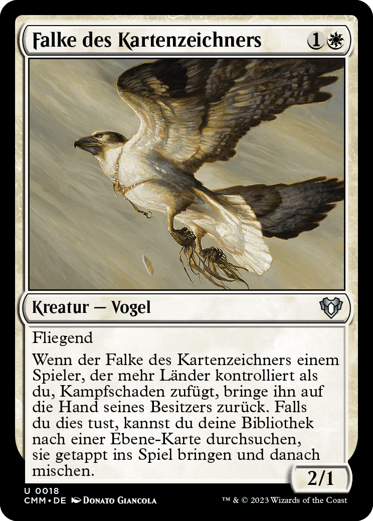 Falke des Kartenzeichners
