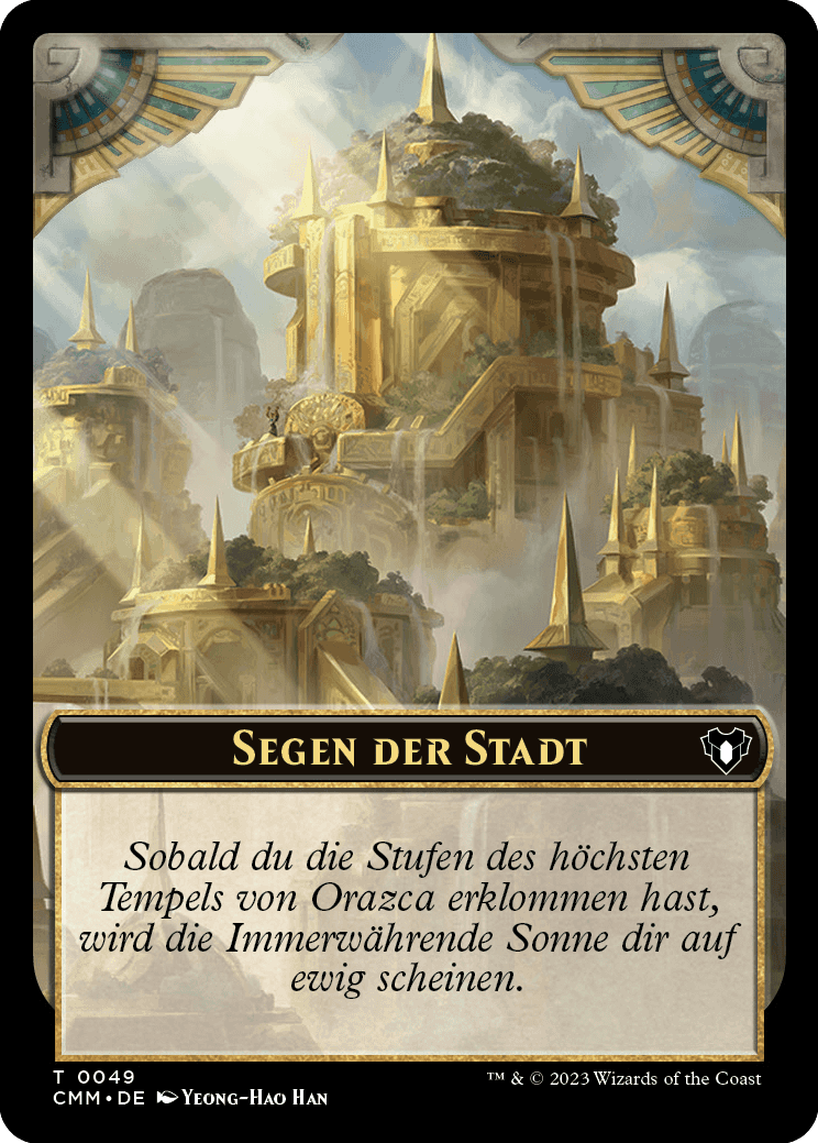 Segen der Stadt