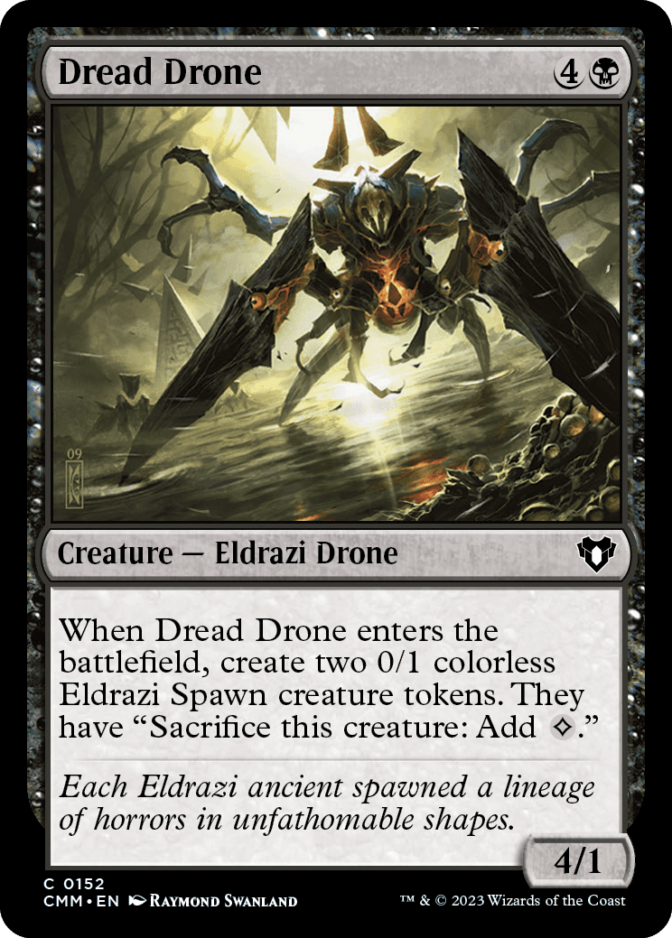 《戦慄の徒食者/Dread Drone》 [CMM]
