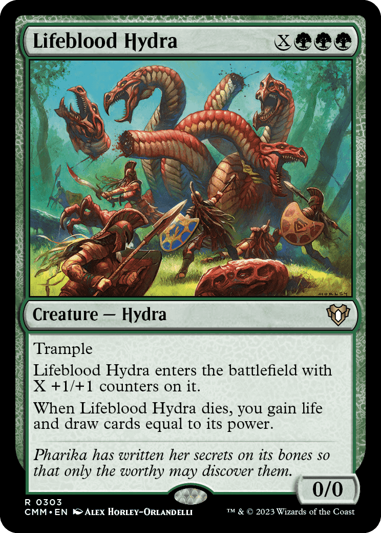《生命線のハイドラ/Lifeblood Hydra》 [CMM]