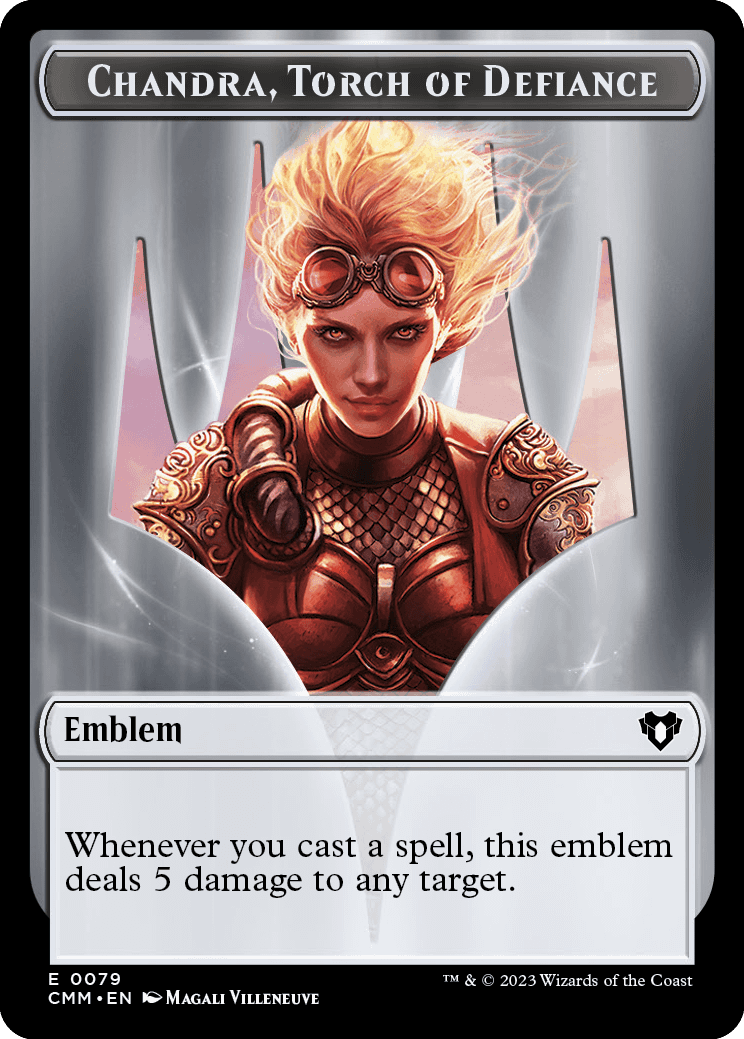 Emblema (Chandra, aurora de la rebeldía)