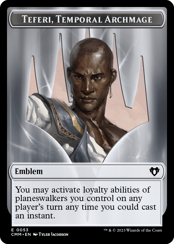 Emblem (Teferi, Temporal Archmage)