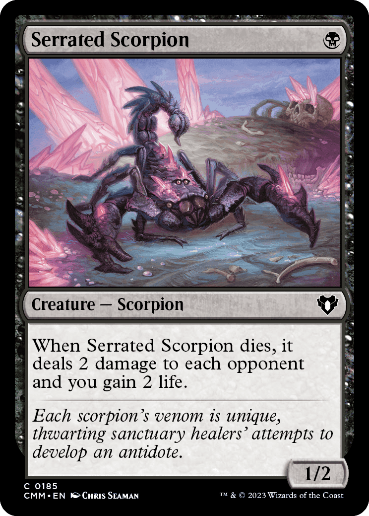 《鋸刃蠍/Serrated Scorpion》 [CMM]