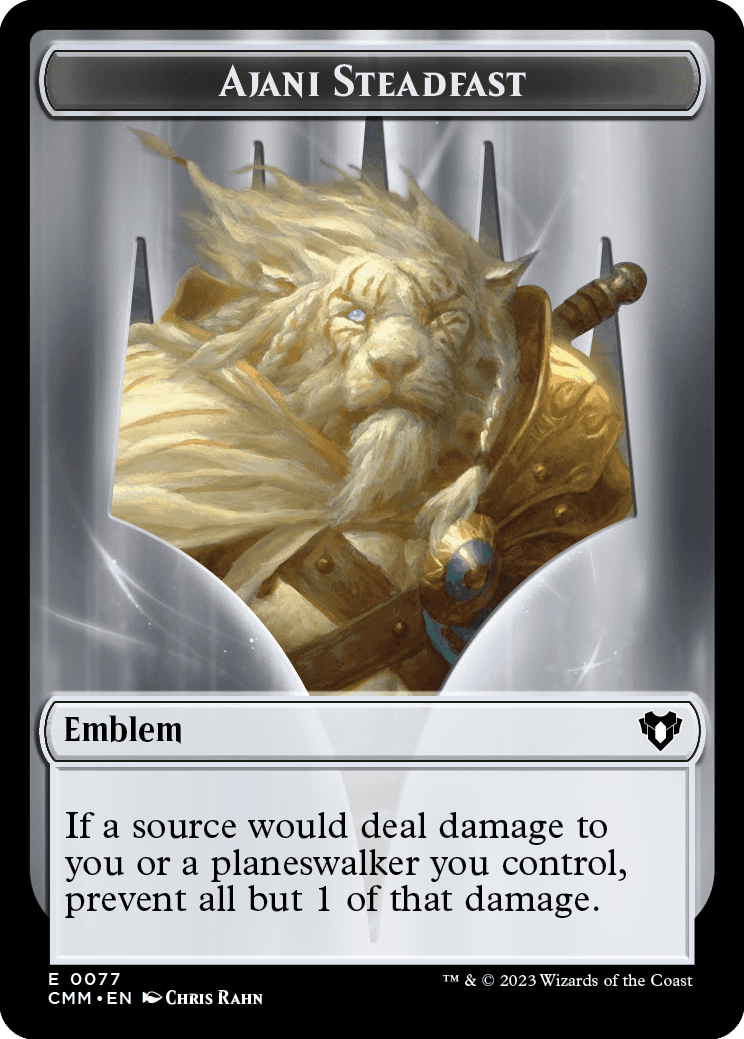 Emblema (Ajani tenaz)