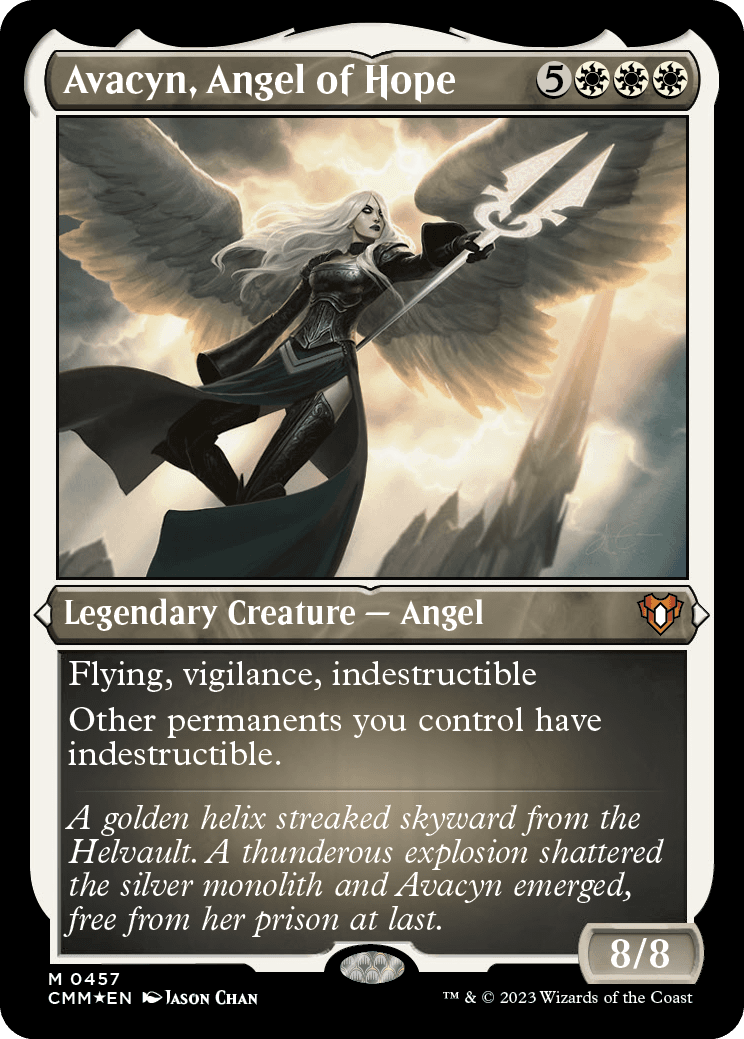 Foil-Etched Avacyn, Angel of Hope