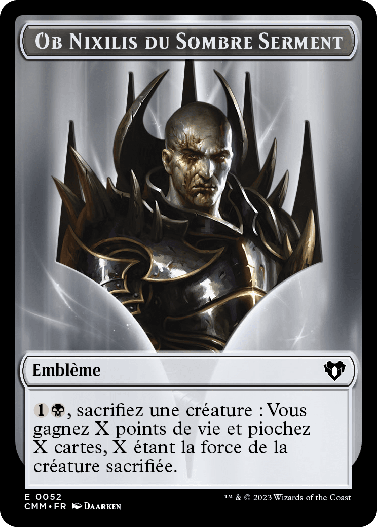 Emblème (Ob Nixilis du Sombre Serment)