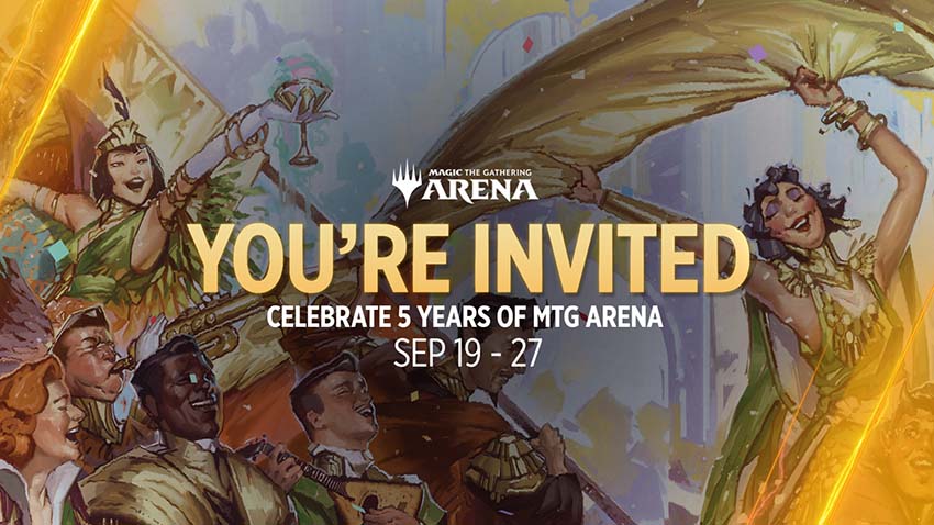 Celebrate MTG Arena's fifth anniversary