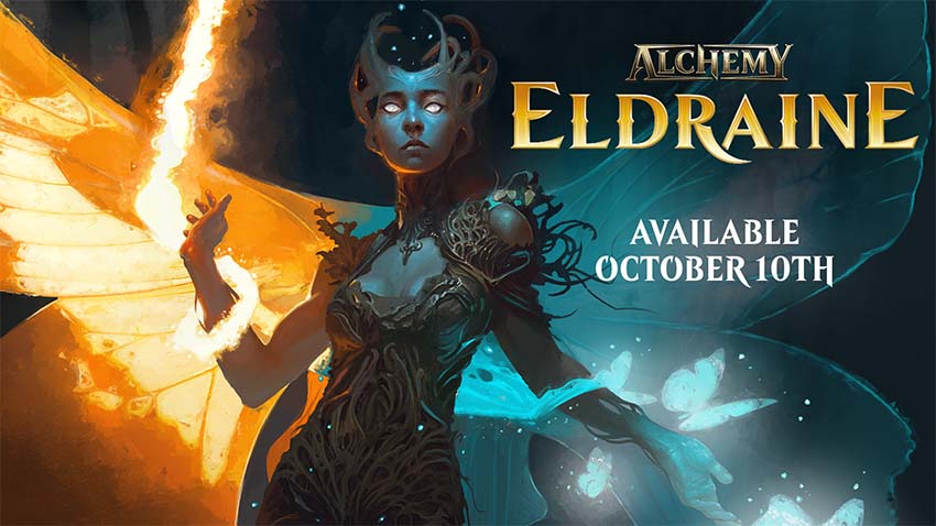 A transluscent fairy with Alchemy: Eldrain available October 10 in text