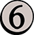6 generic mana symbol