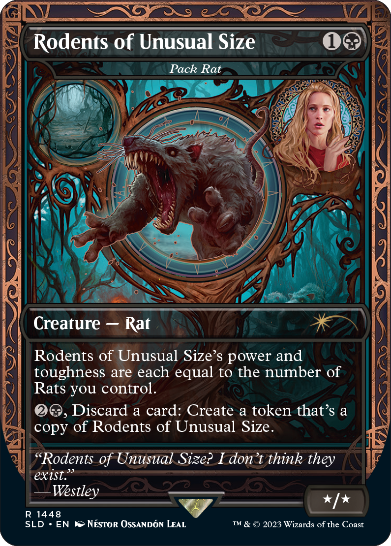 Pack Rat as Rodents of Unusual Size (Non-Foil)