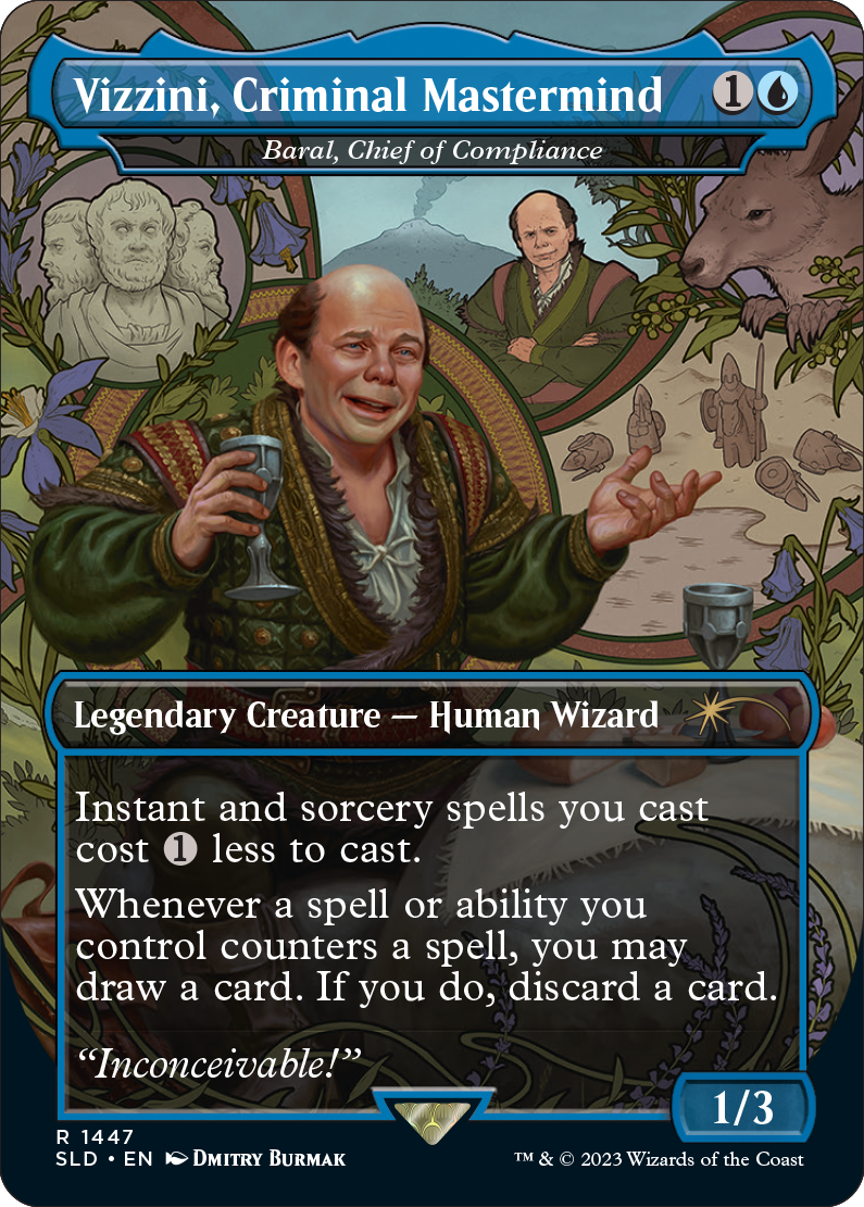 Baral, Chief of Compliance as Vizzini, Criminal Mastermind (Non-Foil)