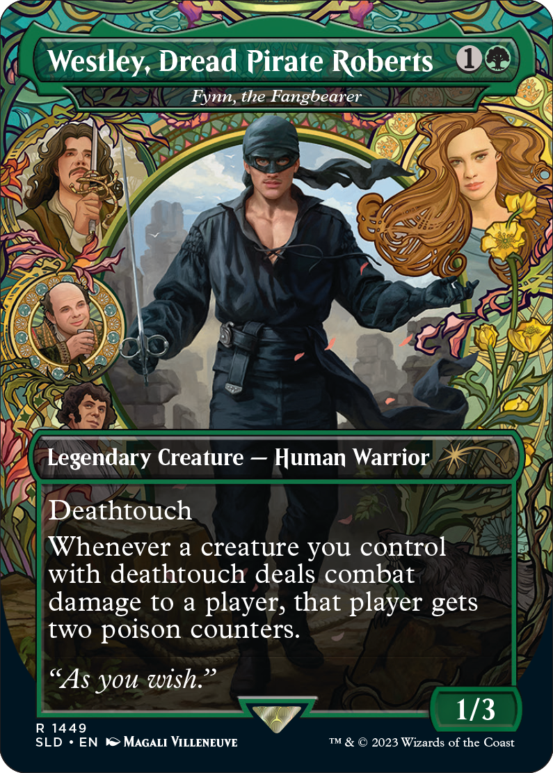 Fynn, the Fangbearer as Westley, Dread Pirate Roberts (Non-Foil)