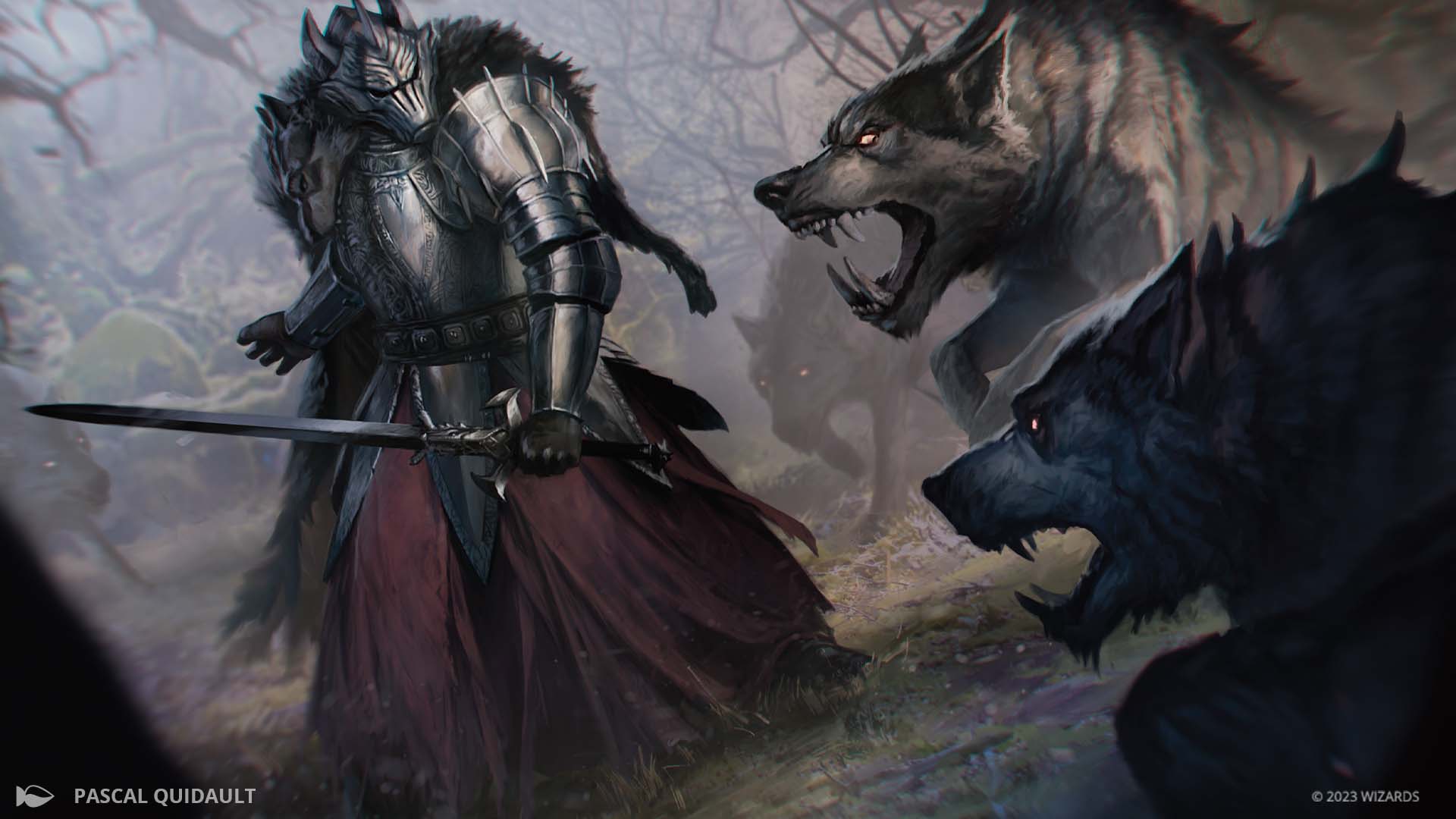Artwork for the Wolf Knight