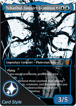 Tekuthal, Inquiry Dominus ichor card style