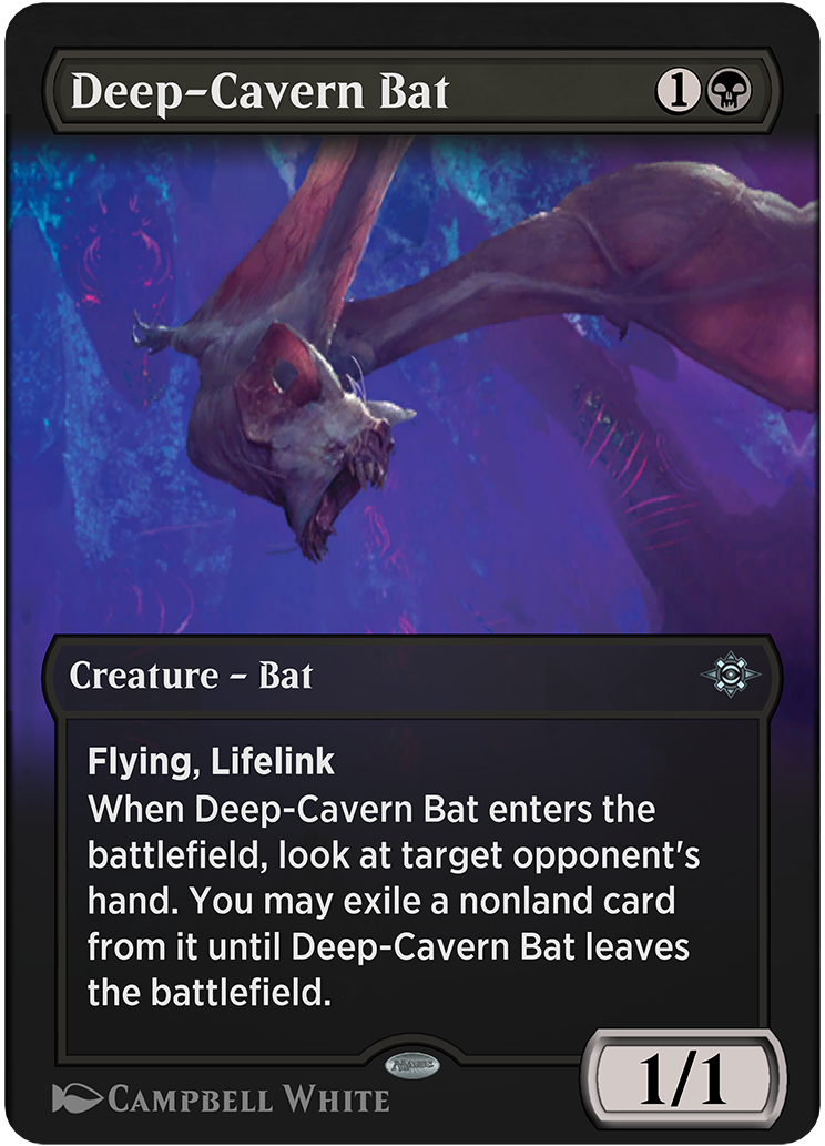 Deep-Cavern Bat card style